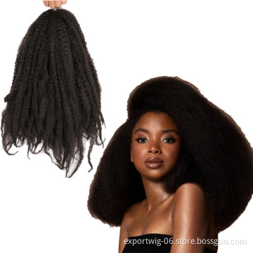 Ombre Curly Straight Synthetic Soft Two Tone Wholesale Wavy Goddess Braiding  Colors Cuban Twist Crochet Afro Kinky Bulk Braids